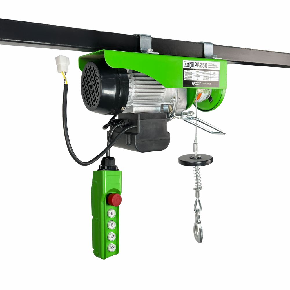 Мини таль электрическая комбинированная HITCH РА250 125/250кг 12/6м 220В