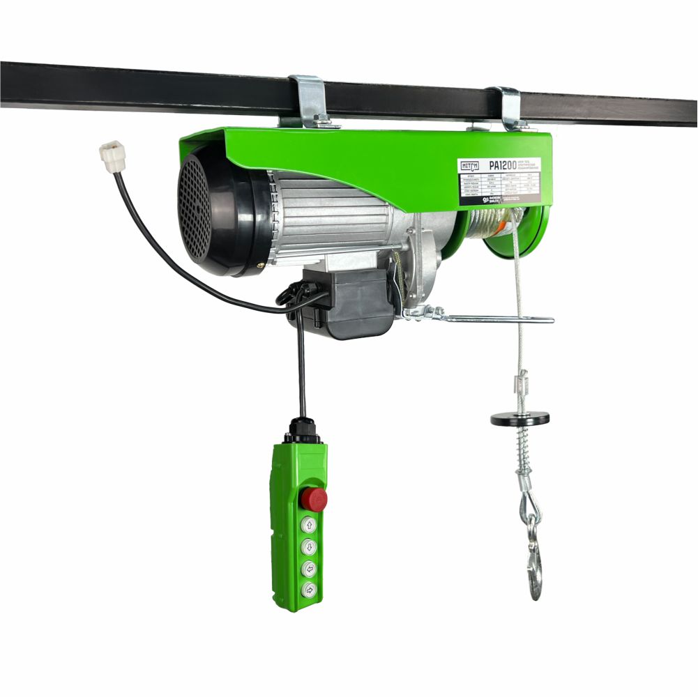 Мини таль электрическая комбинированная HITCH РА1200 600/1200кг 12/6м 220В